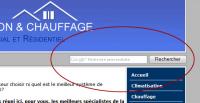 inserer la barre de recherche google sur son site